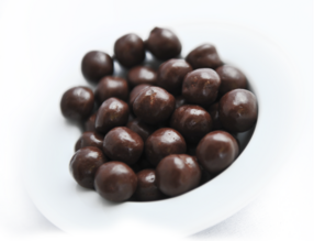 Sojabolletjes met chocolade (per 4)